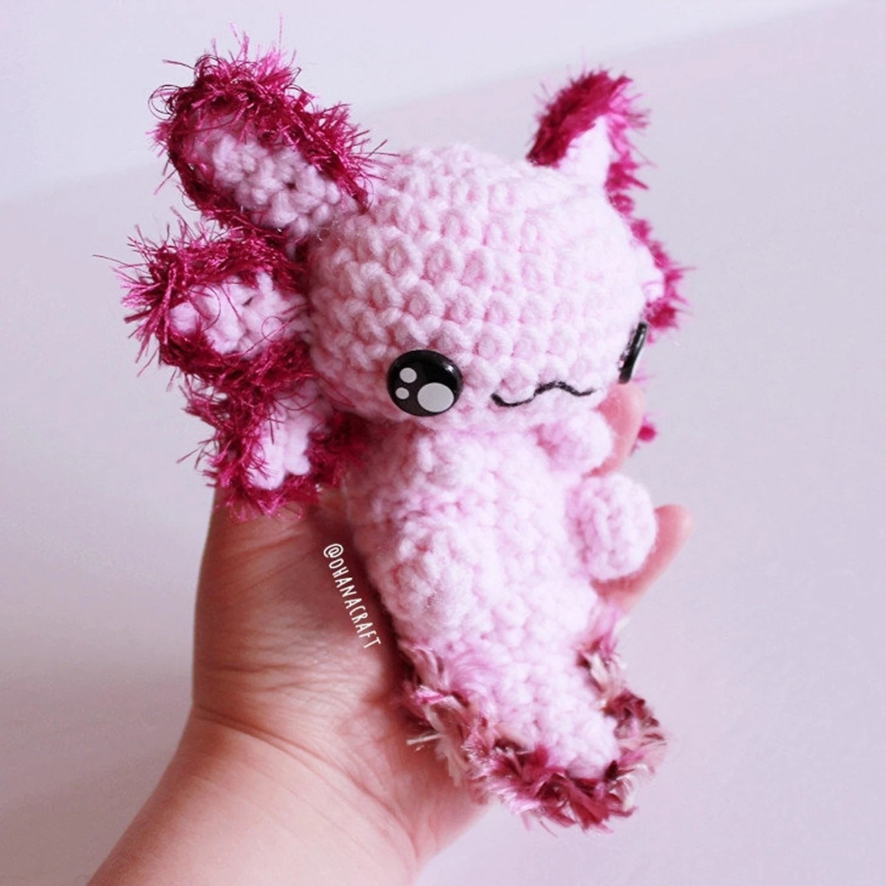 Axolotl Crochet Patterns // Ohana on Etsy