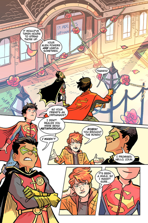 sonialiao:And then they ate so many cupcakes Damian got sick and Jon had to fly him home bahaha. I j