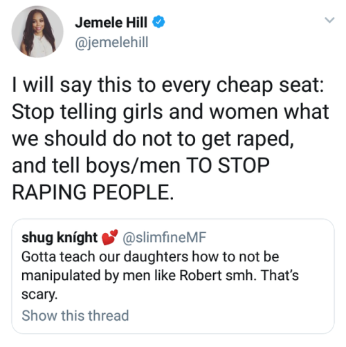 It’s A Simple Calculation. If You Believe That Teaching Boys Not To Rape Will Lead To The Eradication