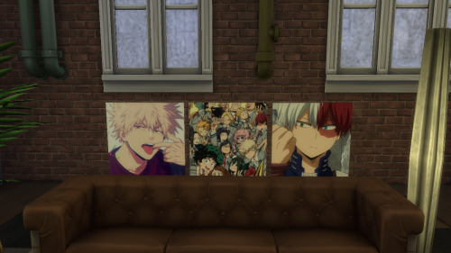 Anime Posters Sims 3