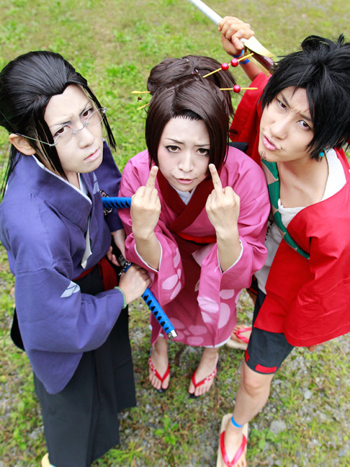 as-warm-as-choco:The Samurai Champloo (サムライチャンプルー) cosplayers that stole my heart&hel