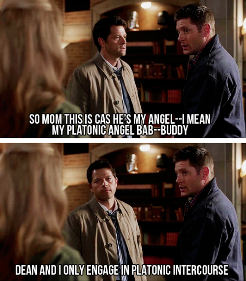 mishasminions: AND THAT’S HOW MARY MET HER SON-IN-LAW CASTIEL