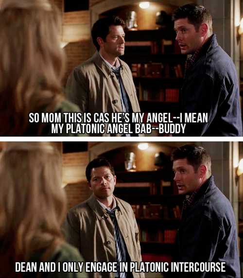 AND THATS HOW MARY MET HER SON-IN-LAW CASTIEL