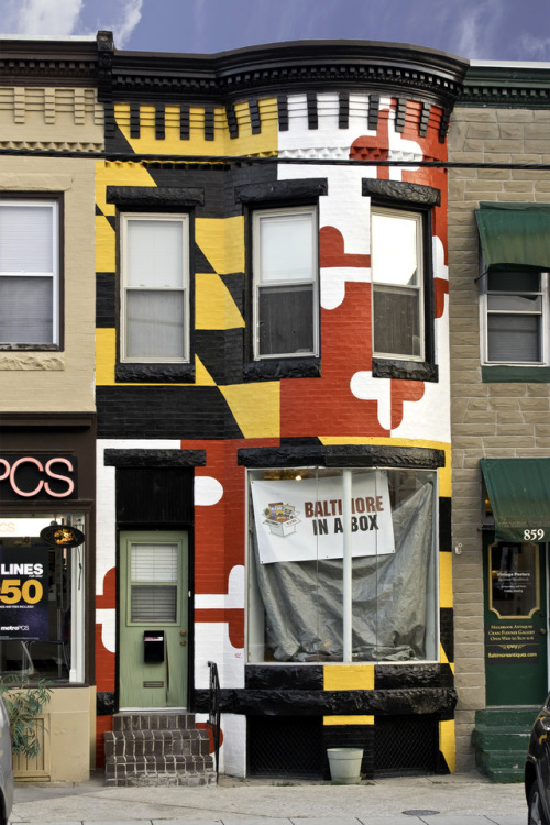 patgavin:  Baltimore In A Box36th St., Hampden, north Baltimore, Md