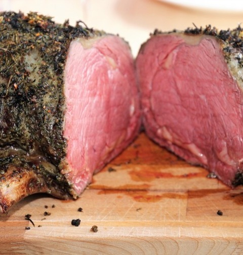 Smoked Prime Rib Roast