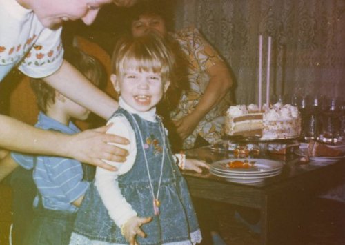 My second birthday. Wow, 21 years ago!