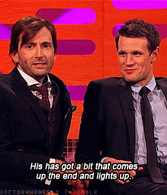fuckyeah-nerdery:  doctorwhoweeoo:  The subtlety is strong with these two  These