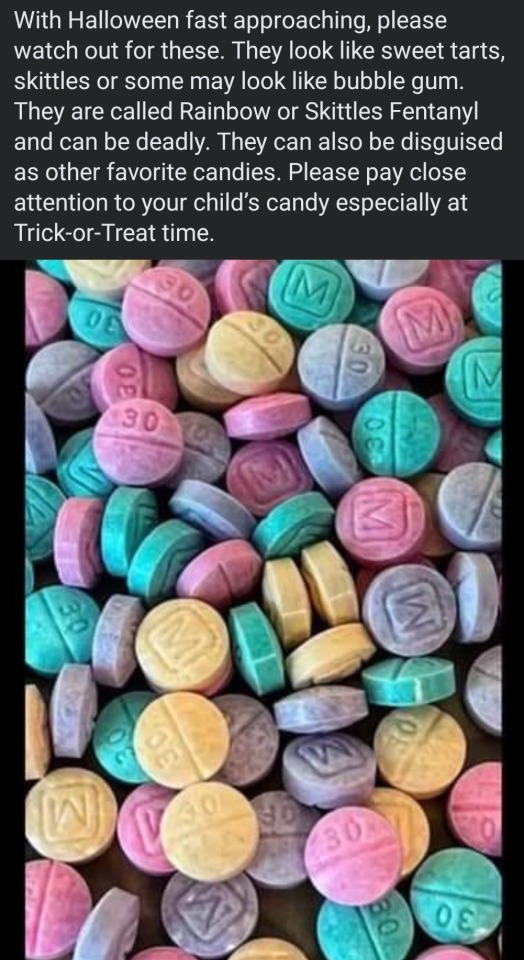 It's That Time Of The Year Where Police Departments Start Warning Everyone About "drugs Disguised As