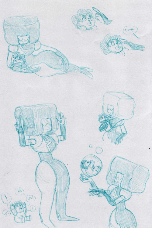 jens-gemshipping-bin:  a random assortment of garnet and babby steven 