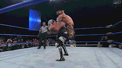 theemptycoliseum:  April 22, 2018 -Pentagón Jr. defeats World Champion Austin Aries, and Fénix in a triple threat match to become the new champion, at Impact Wrestling’s Redemption.
