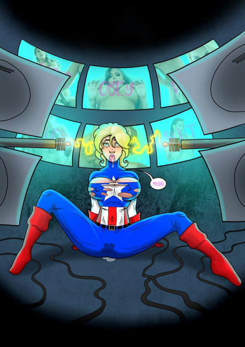 Textless version… surely there is a lot going on in that room, Captainess America thought&hel