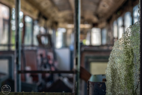 urbanrelicsphotography: WATTMANThis still active tram depot was built in 1915. There is not much lef