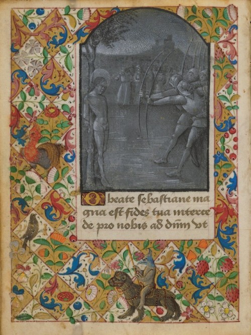 Catholic Church.Book of Hours (Roman use): manuscript, [ca. 1470]. MS Typ 464Houghton Library, Harva