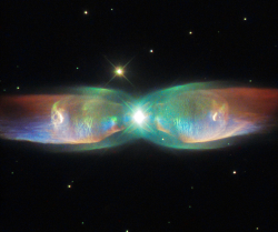 spaceexp:  The Twin Jet Nebula via reddit