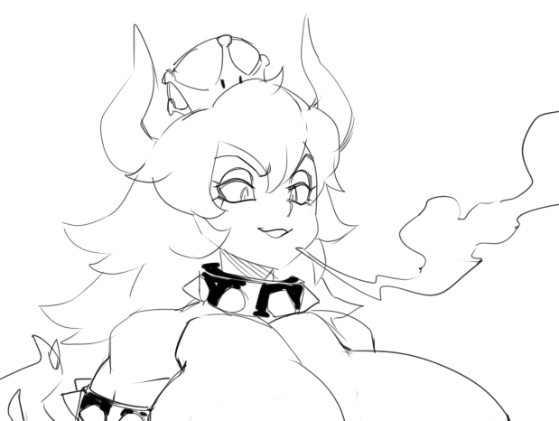 ramudey: Giga-Bowsette batch im sorry… needed to get this out of my system  