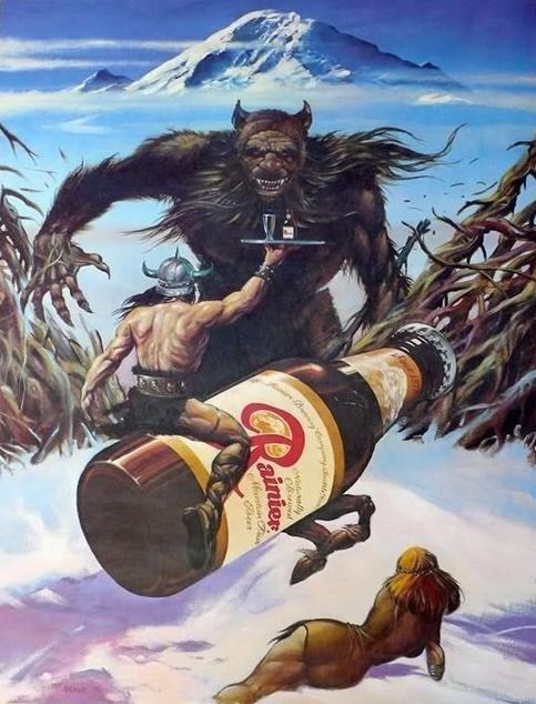 advice-animal:  Rainier: The Most Epic of Beeradvice-animal.tumblr.com  What the actual fuck…