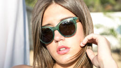 Laviedkiri: Adele Exarchopoulos Wearing Some Marc By Marc Jacobs Sunnies 