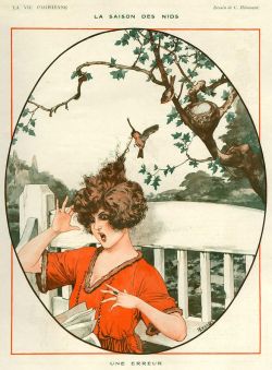 hoodoothatvoodoo:  Illustration by Cheri Herouard For La Vie Parisienne 1920s 