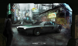 Morphial:   Ghost In The Shell - Batou’s Car New Astero Mk.2 ‘84, As Batou Car