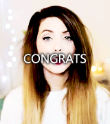 dschmalz:Congratulations on 5 million subscribers, Zoe Sugg!