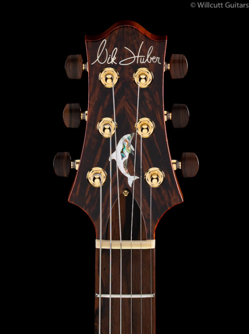 Nik Huber Dolphin II Redwood [Source: Willcutt Guitars. Price: £6,631/$8,577]Glorified Guitars Links