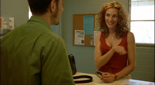 Julia Roberts in Erin Brockovich (2000).