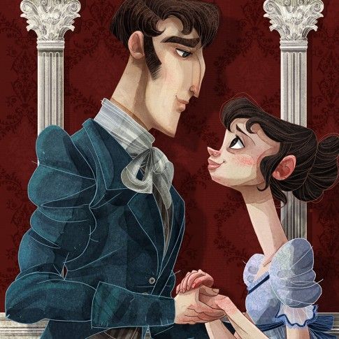 miss-elinor:Orgulho e Preconceito, de Jane Austen por Mónica Armiño