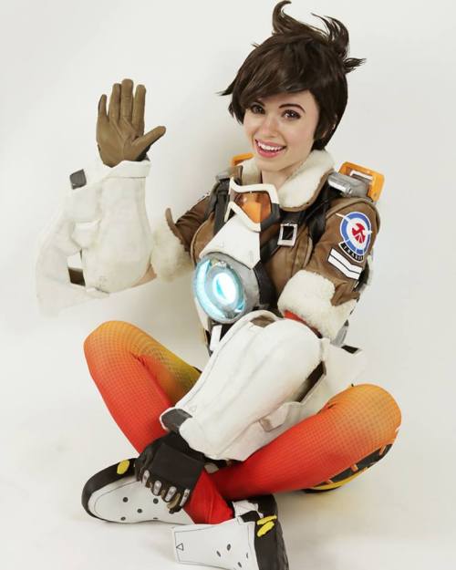 Porn Pics overbutts: Tracer Cosplay fawkin dorbs