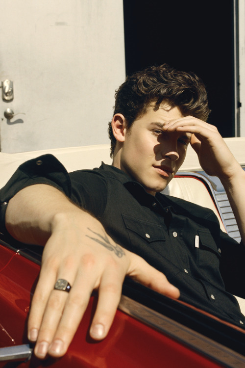Shawn Mendes photographed by Ryan Pfluger for New York Magazine / Vulture May 28, 2018 Issue.