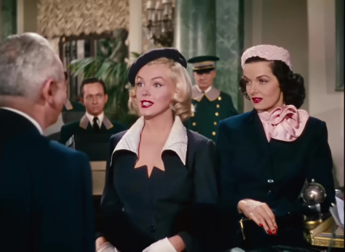 Marilyn Monroe and Jane Russell in Gentlemen Prefer Blondes (1953)