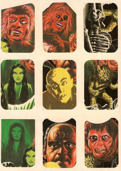 classic-coffins: Vintage stickers.