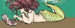 dryroasteddave:  Chubby Mermaid Blogger by