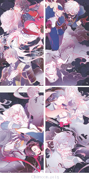  Touken Ranbu series fanbook 3th cover. From Taiwan.   This time is Uchigatana! Homepage Link: http: