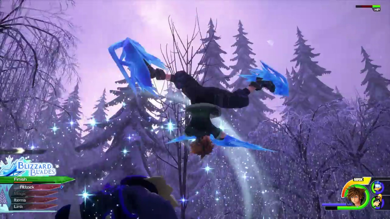 crystalmajestica:  Mah boi Sora tryin’ to be Bayonetta with that Odette equipped,