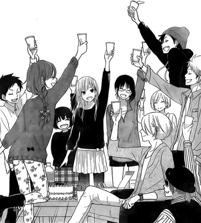 Enjoy Everything  I want a group of friends like the ones in anime 