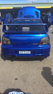 Sex-spec WRXs at SubiNats ‘18