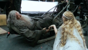 greatcateblanchett:Sir Ian McKellen: We get on very well together, and there’s an emotional connecti