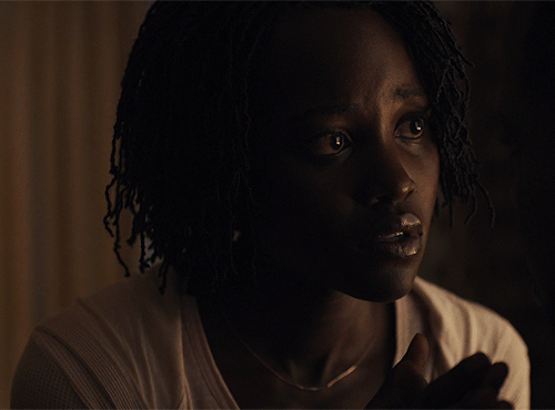 emily-bett:”My whole life, I’ve… I’ve thought that she’s a devil coming for me.”Lupita Nyong’o as Adelaide Wilson in US (2019) dir. by Jordan Peele