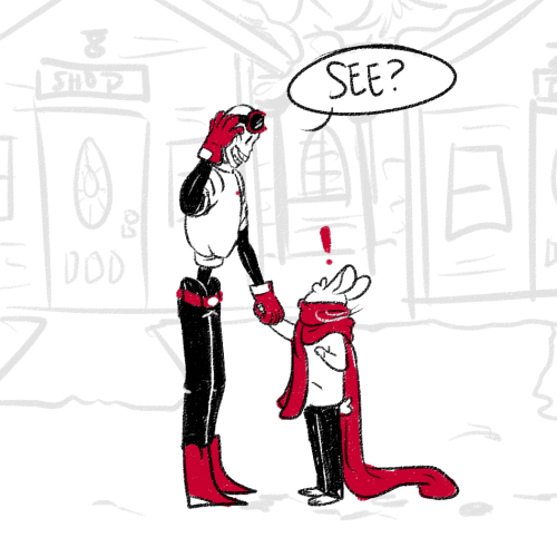 Papyrus Tends To Help Those Who Get Lost In The Static Surrounding Snowdin. Most Know Not To Venture