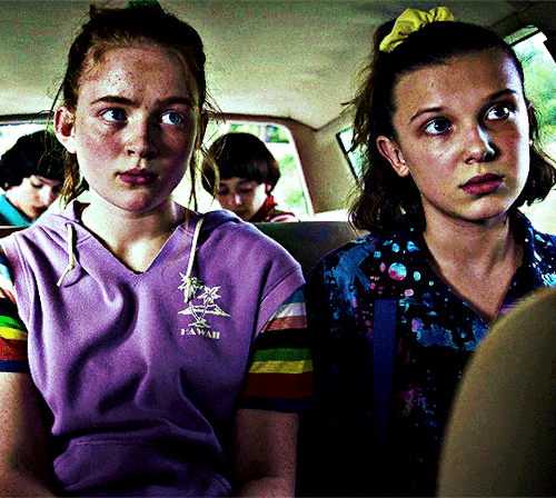 Nancy Wheeler: *exists* El And Max: