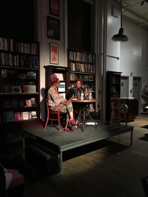 Here are some photos from our event with Eve L. Ewing and Jamilah Lemieux on October 23rd!