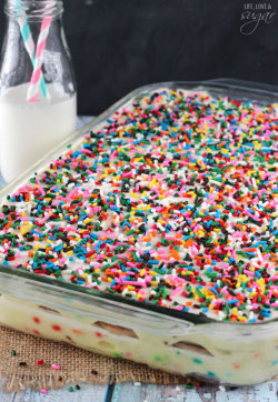 sweetoothgirl:  Funfetti Birthday Cake Icebox