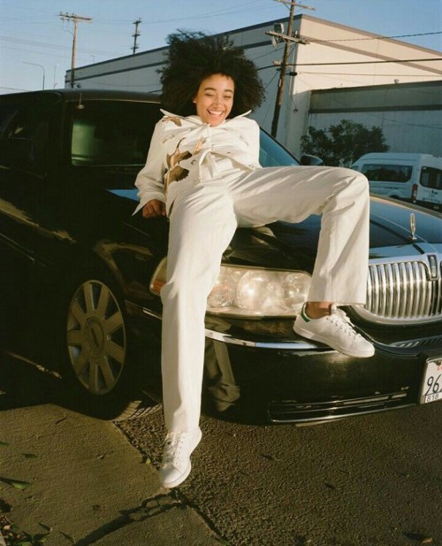 thepowerofblackwomen:Back to the 70s with Amandla Stenberg for ALL-IN Magazine 2016 Issue.