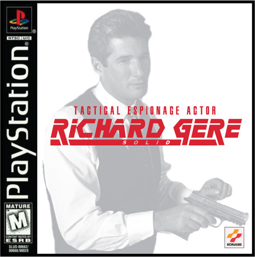 atmidnightcc:  Here’s three more of our favorite #BoringVideoGames Photoshops, and we’re not done yet! Keep an eye out, we’ll crown our winner later today.Richard Gere Solid: DerekBorderlambs: dbeyerleNPR 2K14: @GrimbyBeck 