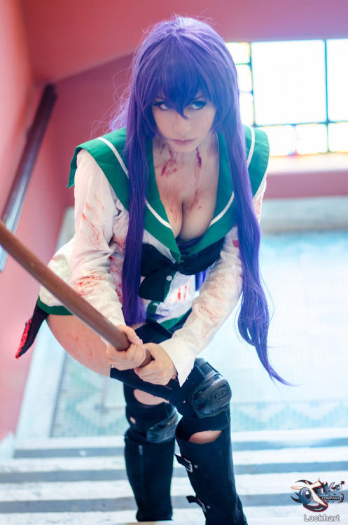 Porn cosplaygirlz:  Saeko Busujima - Hunting by photos