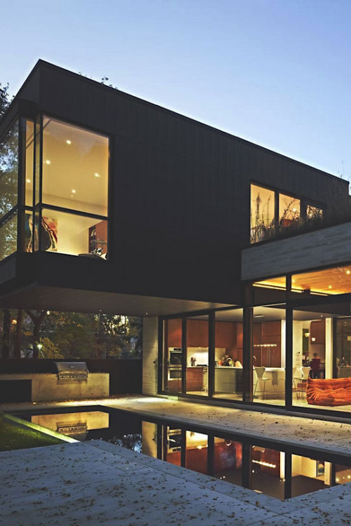 thelavishsociety: Cedarvale Ravine House by Drew Mandel Architects | LVSH