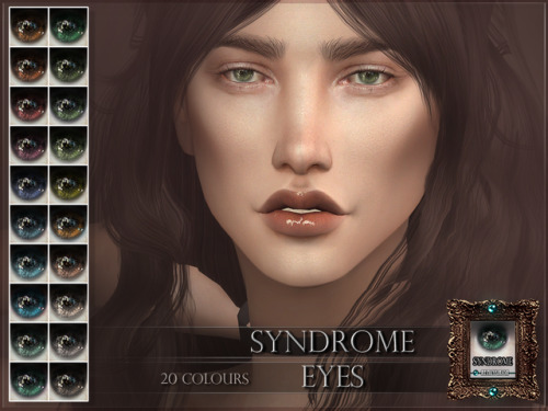 remussirion: Syndrome Eyes (TS4)DOWNLOAD20 colours HQ compatible (preview taken with HQ mod)facepain