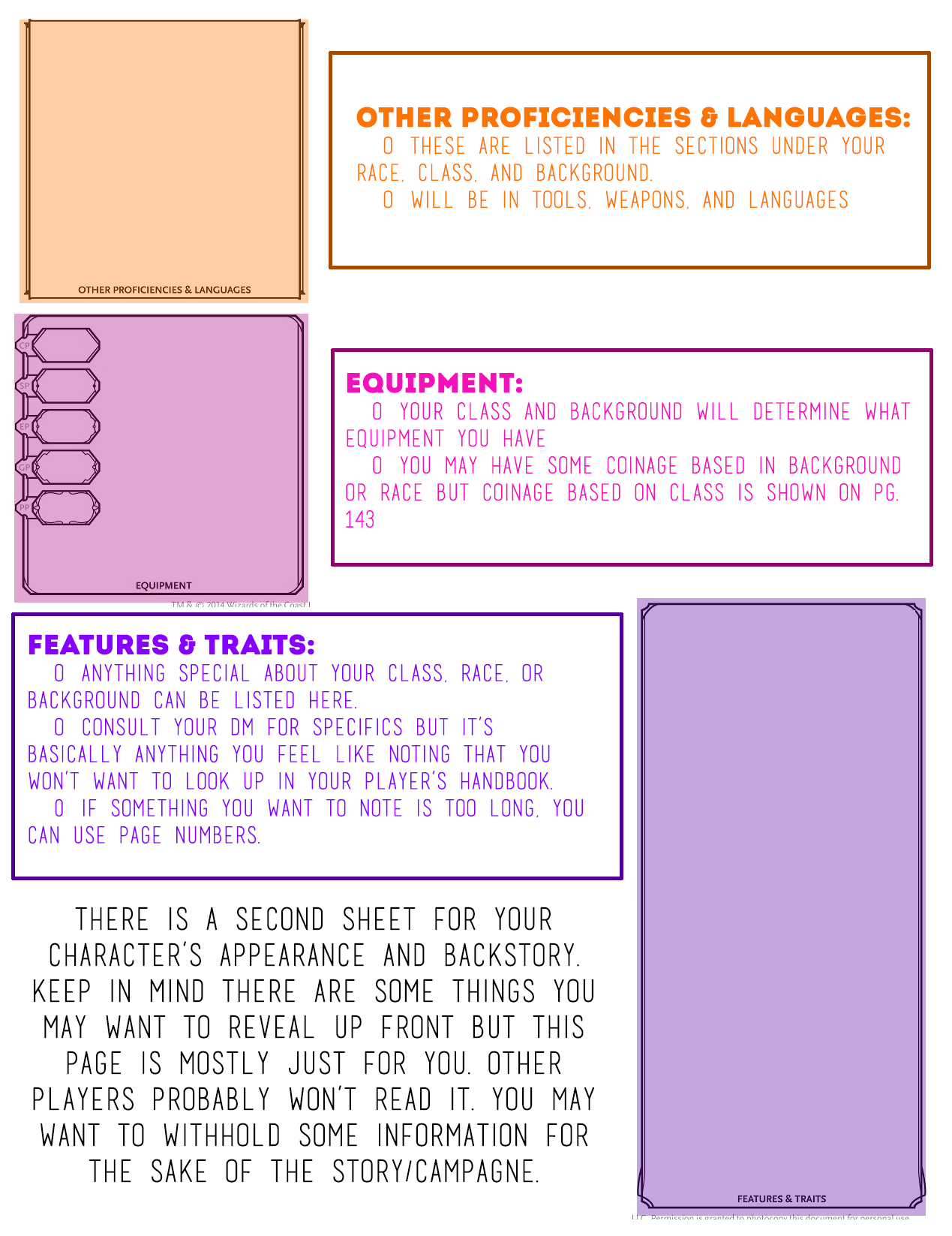 thegamemasterlovesyou: newbiesanddragons:  I made a little packet/handout for people