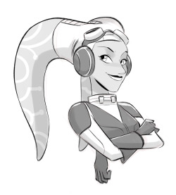 chillguydraws:   brokenlynx21:  Had to draw Captain Hera Syndulla too!  Thank you! We need more Rebels art! 