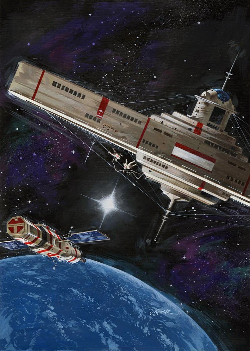 70sscifiart:  Vincent Di Fate